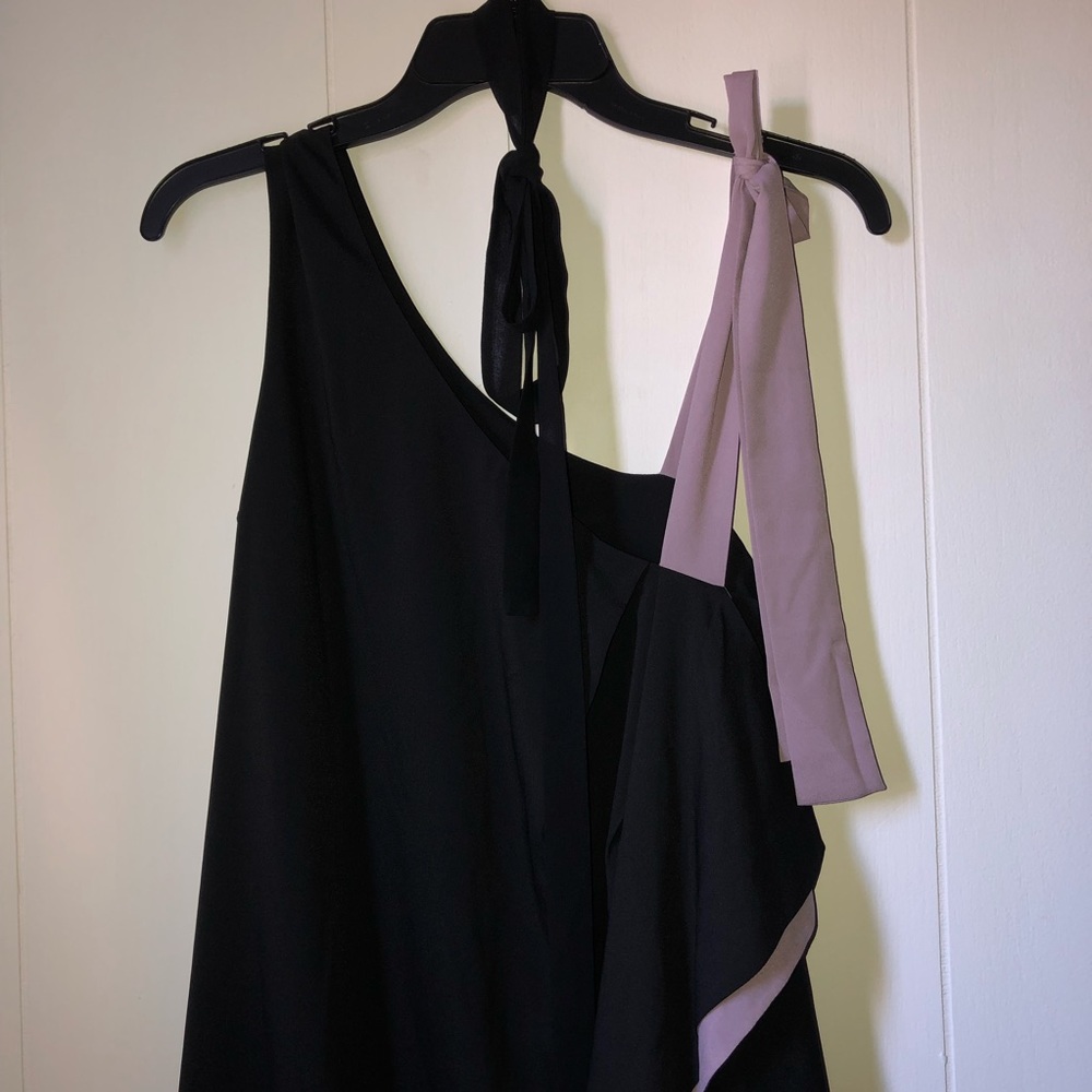 RARE Victoria Secret Black Mauve/Dark Lilac Dress